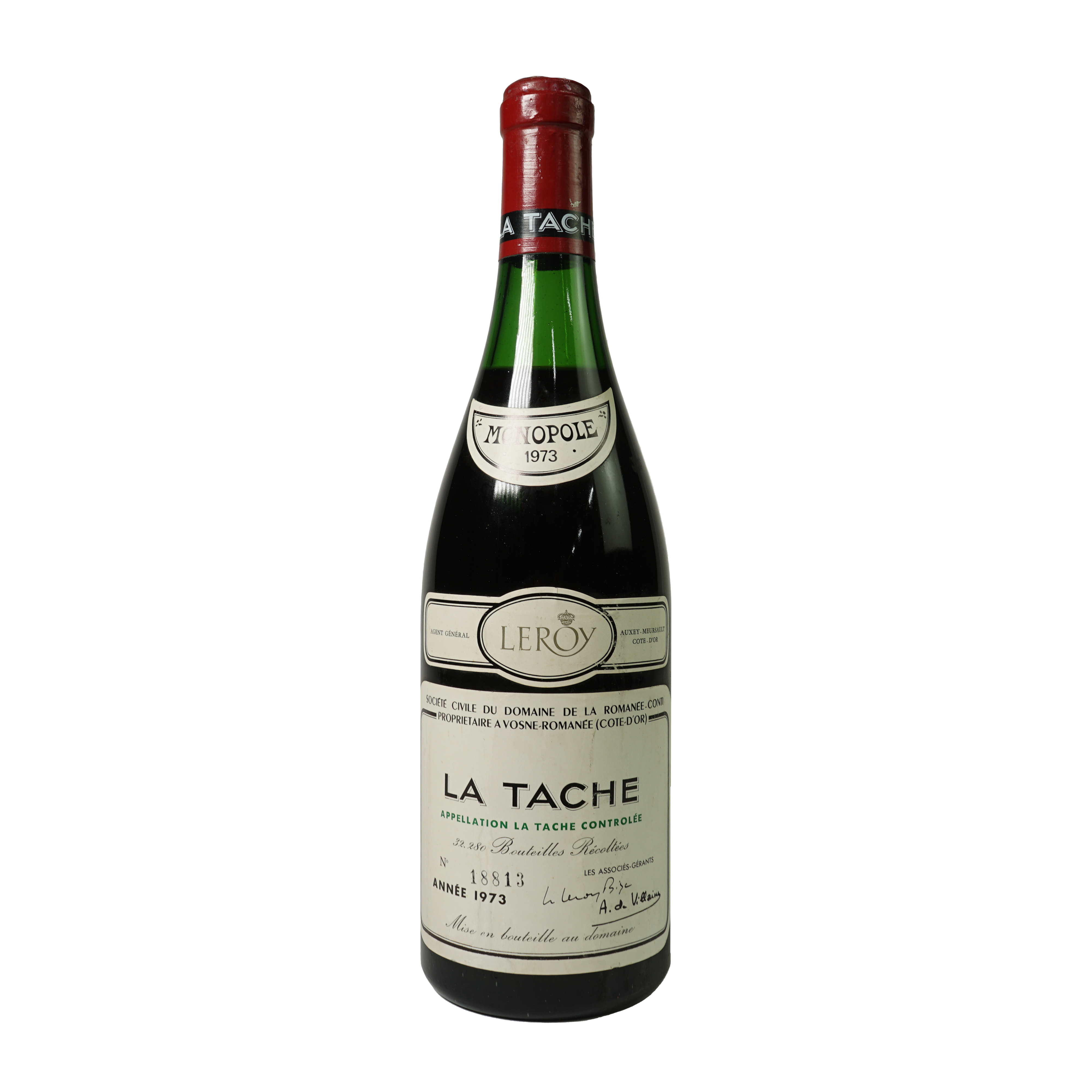 ラ・ターシュ,ドメーヌ・ド・ラ・ロマネ・コンティ [1973] La Tache, Domaine de la Romanee-Conti –  海外酒販株式会社-Kaigai Fine Wine Store