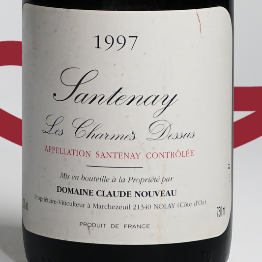 サントネ・レ・シャルム・ドゥシュ , クロード・ヌーヴォ[1997] Santenay Les Charmes Dessus, Claude Nouveau