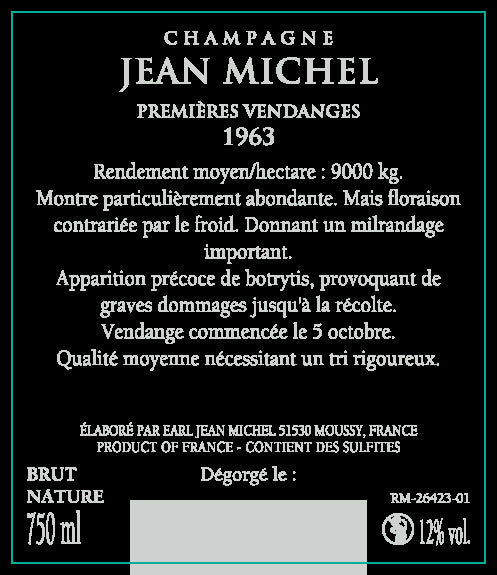 1963年 シャンパーニュ  ジャン・ミッシェル Champagne Jean Michel Millesime シャンパーニュ  ジャン・ミッシェル1963年 シャンパーニュ  ジャン・ミッシェル Champagne Jean Michel Millesime シャンパーニュ  ジャン・ミッシェル1963年 シャンパーニュ  ジャン・ミッシェル Champagne Jean Michel Millesime シャンパーニュ  ジャン・ミッシェル1963年 シャンパーニュ  ジャン・ミッシェル Champagne Jean Michel Millesime シャンパーニュ  ジャン・ミッシェル1963年 シャンパーニュ  ジャン・ミッシェル Champagne Jean Michel Millesime シャンパーニュ  ジャン・ミッシェル1963年 シャンパーニュ  ジャン・ミッシェル Champagne Jean Michel Millesime シャンパーニュ  ジャン・ミッシェル