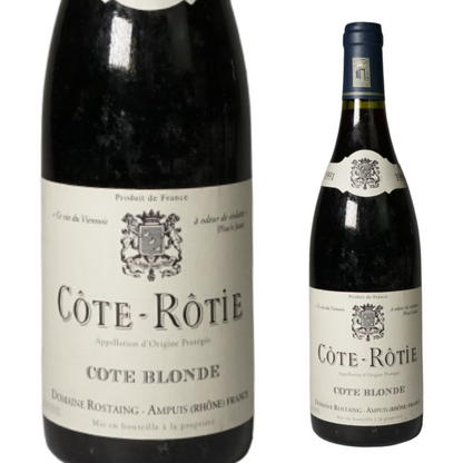 1991年 コート・ロティ コート・ブロンド ルネ・ロスタン/ 1991 Cote-Rotie Cote Blonde Domaine Ro –  海外酒販株式会社 Kaigai Fine Wine Asia