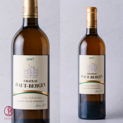 2007年 シャトー オー ベルジェ ペサック レオニャン 　Chateau Haut Bergey Pessac-Leognan