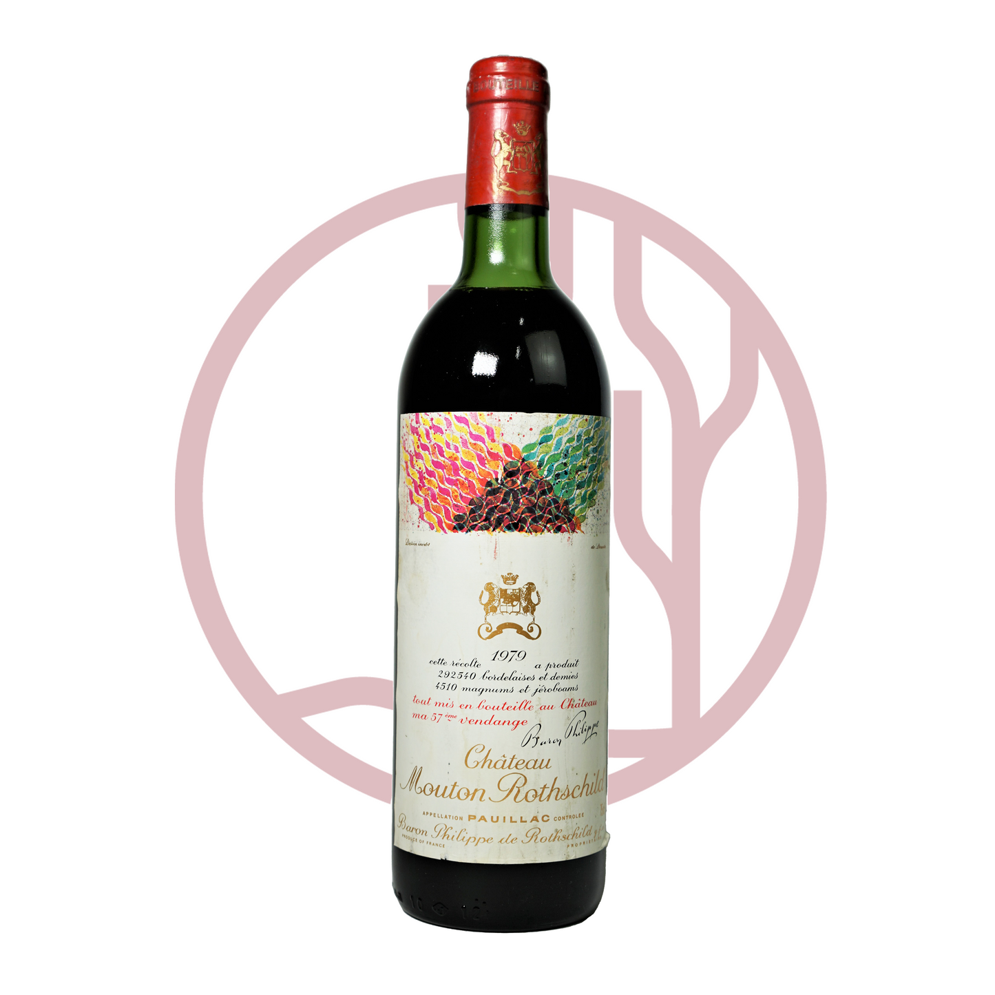 Chateau Mouton Rothschild 空き瓶3本セット-