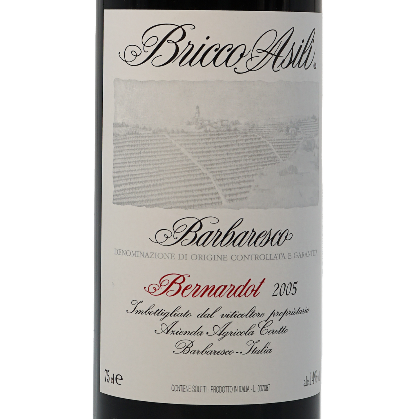 バルバレスコ・ブリッコ・ アジリ・ベルナルド、チェレット「2005」Barbaresco Bricco Asili Bernardot、Ceretto