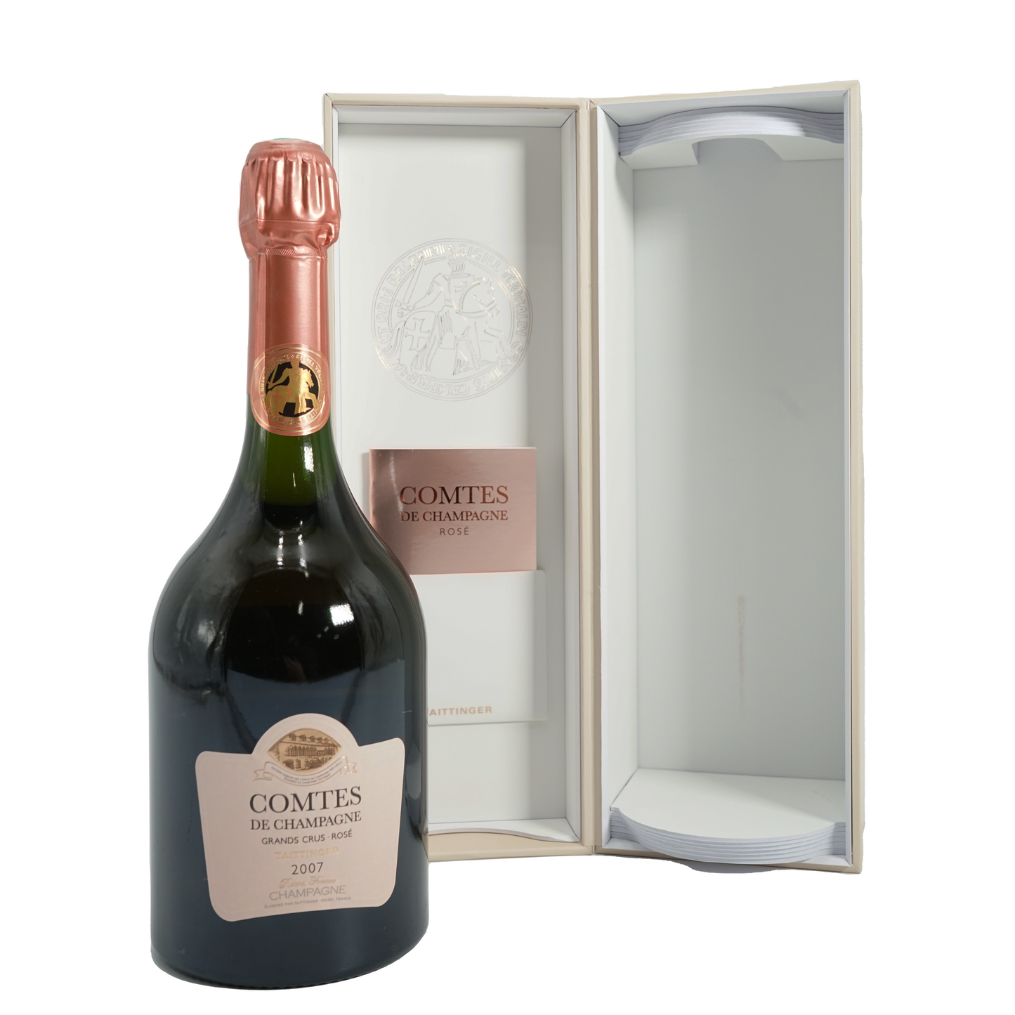 シャンパーニュ・コント・ド・シャンパーニュ・ロゼ、テタンジェ [2007] Champagne Comtes de Champagne Rose、Taittinger