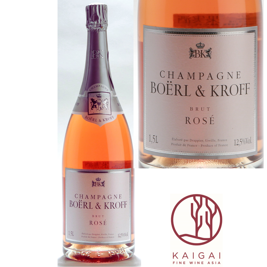 NV シャンパーニュロゼ　ボエル・エ・クロフ　マグナム/ NV Champagne Rosé  Boërl & Kroff Magnum