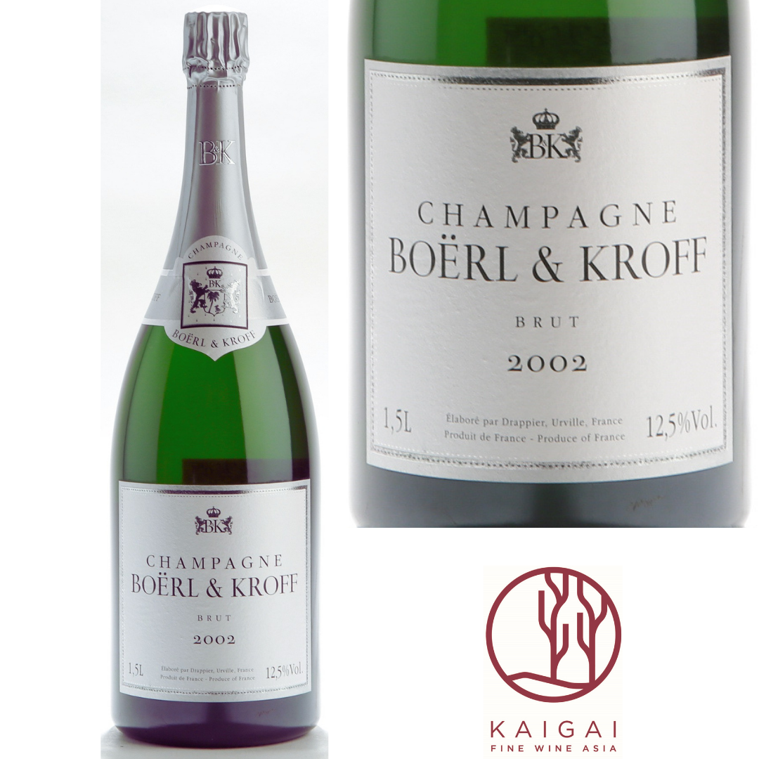 2002 シャンパーニュ　ボエル・エ・クロフ　マグナム/ 2002 Champagne Boërl & Kroff Magnum